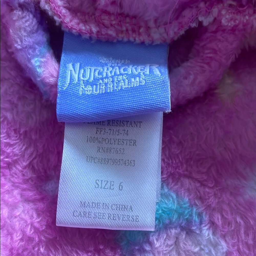 Disney Pink Nutcracker Kids Robe - Picture 2 of 8